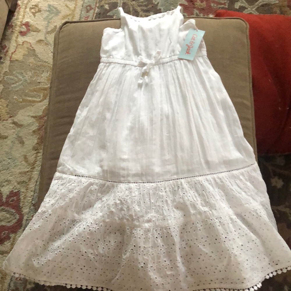 Brand New With Tags Cat & Jack XS size 4/5 summer dress
